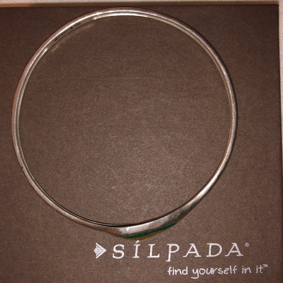 Silpada .925 Encore Patina Bangle - Picture 5 of 6